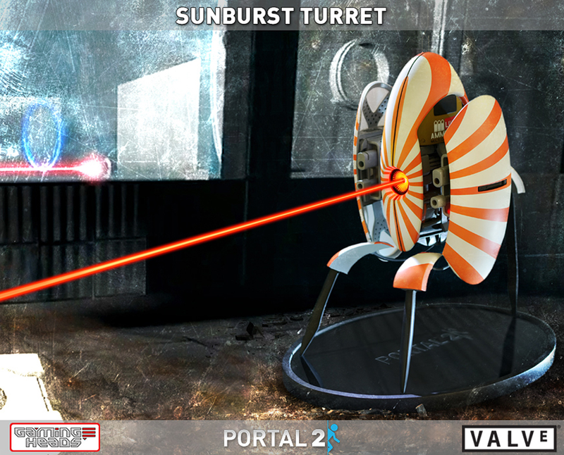 Illustration for article titled The Sunburst Turret Statue Is Portal Collectors' Only Sunshine